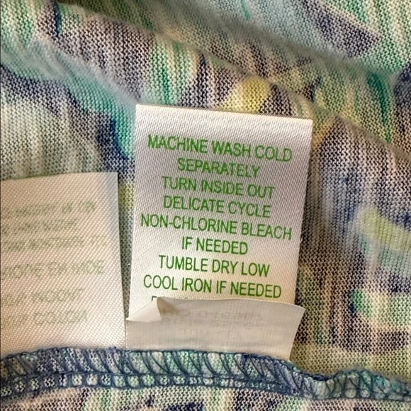 *Lilly Pulitzer Del Lago Tunic Dress Indigo Midnight Cove Womens Medium - Picture 11 of 13